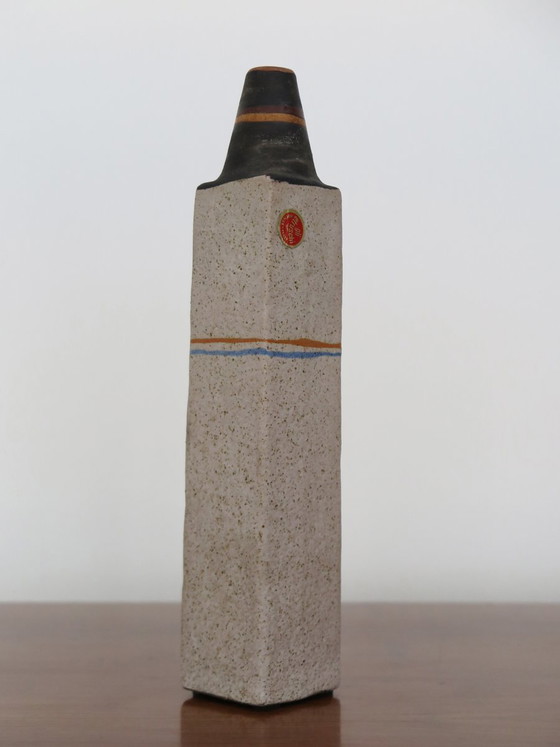 Vases en céramique d'Ivo Sassi, années 50, lot de 2 (photo 4 of 8)