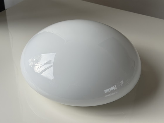 Image 1 of Bauhaus Jaren ‘20 Opaalglas Plafondlamp