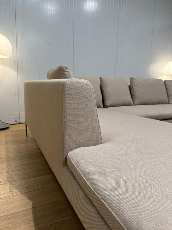 NEW B&B Italia Charles Corner Sofa + WARRANTY, Other, Metal, Beige (photo 10 of 11)