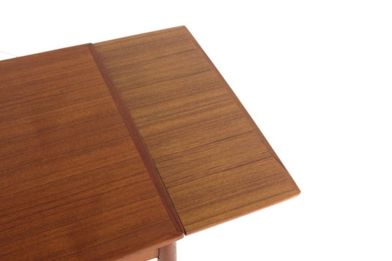 Image 1 of Compact Poul Hundevad for Hundevad & Co extendable dining table vintage