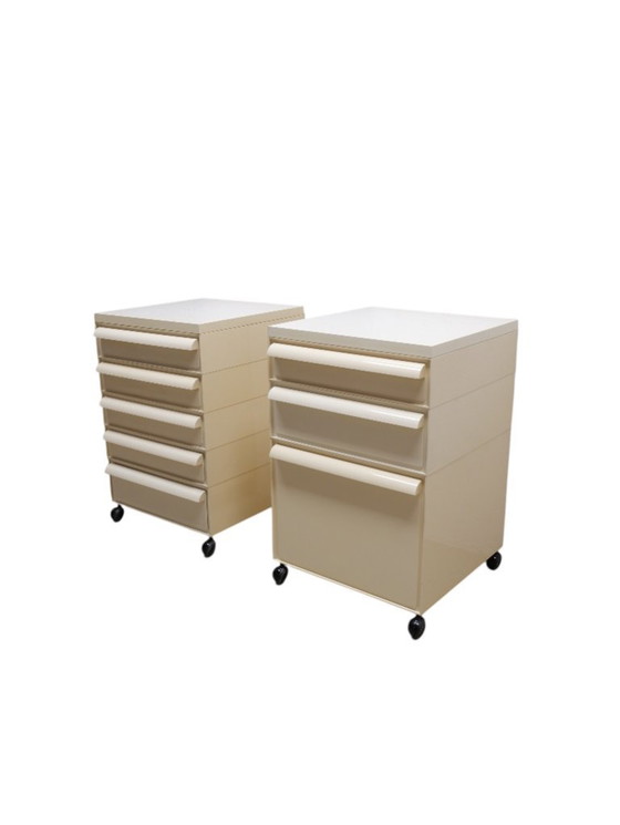 Image 1 of Set van 2 Kartell nachtkastjes