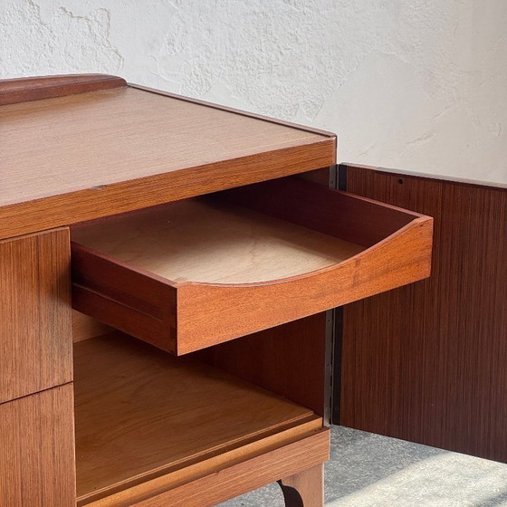 Image 1 of British Remploy Sideboard with Brass Handles, 1960