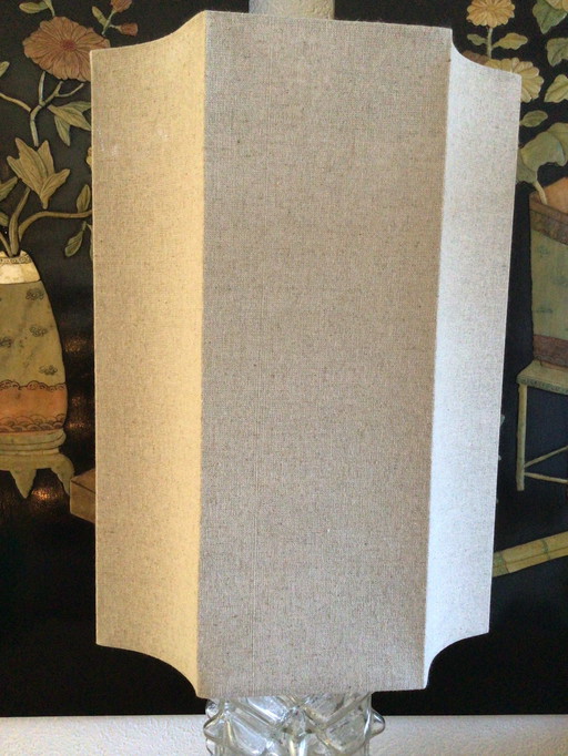 Lampe de Table Rejmyre Vintage en Verre, Suède