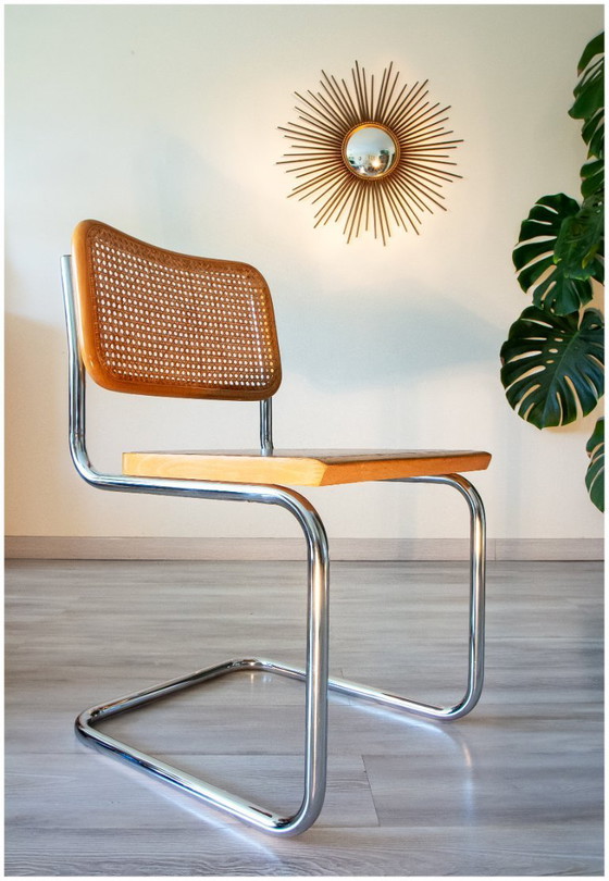 Image 1 of Chaises Cesca Breuer B32, 1980-90