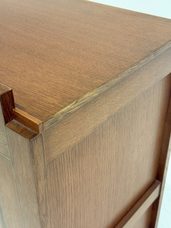 Image 1 of Kersenhouten Art Deco dressoir 