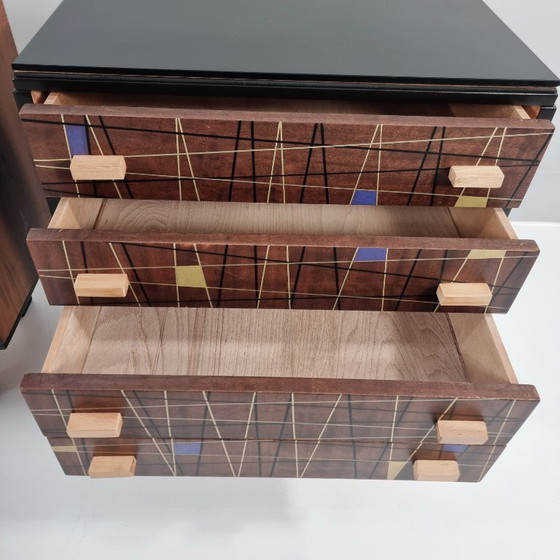 Image 1 of Comodini, anni '70, set di 2