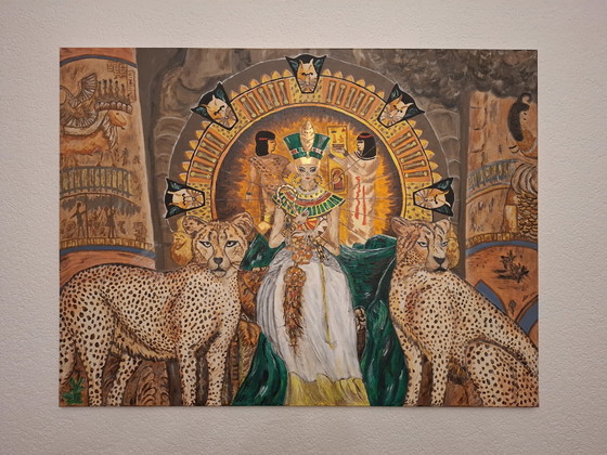 Image 1 of CLÉOPÂTRE. 80 x 60 cm