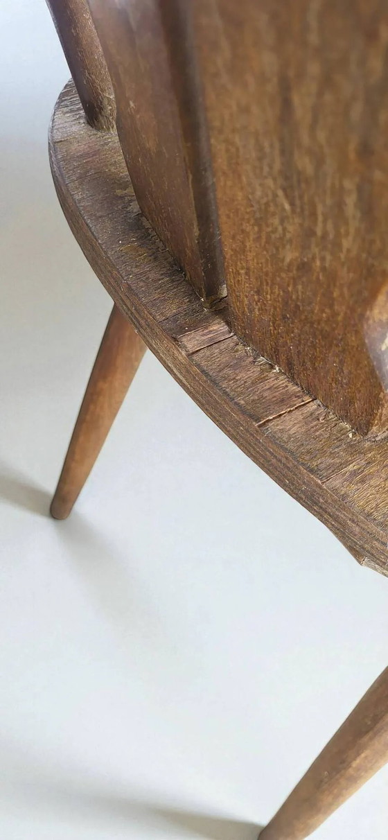 4 sillas de bistró rústicas – Sillas de comedor, Wood, Rustic (photo 14 of 15)