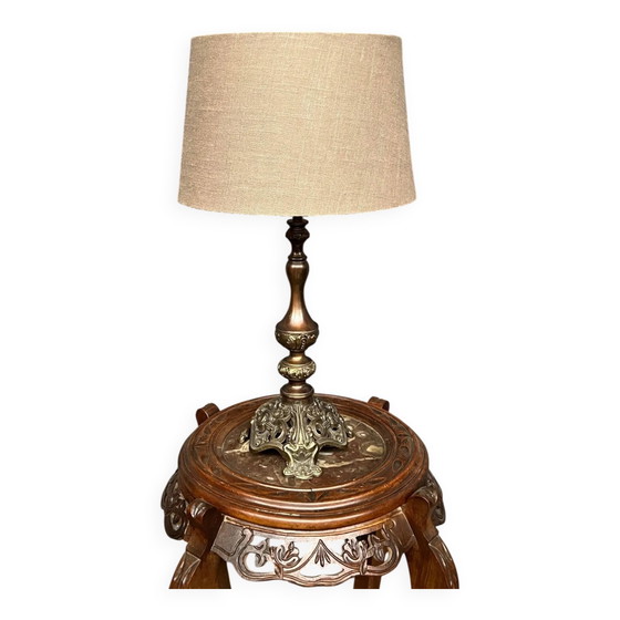 Lampe Renaissance. Bronze. (photo 6 of 6)