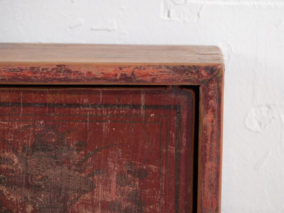 Buffet bas ancien en bois de pin – Chine, circa 1930 – Vaisseliers (photo 31 of 40)