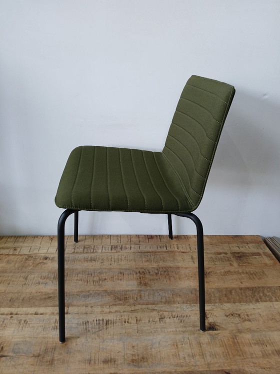 Image 1 of 2x Andreu World Conference Chair, Green