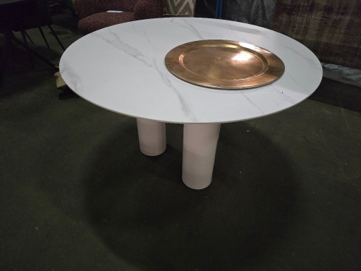Tafel Keramische Wout 130cm de diámetro – Giga Living, eettafels, Ceramic
