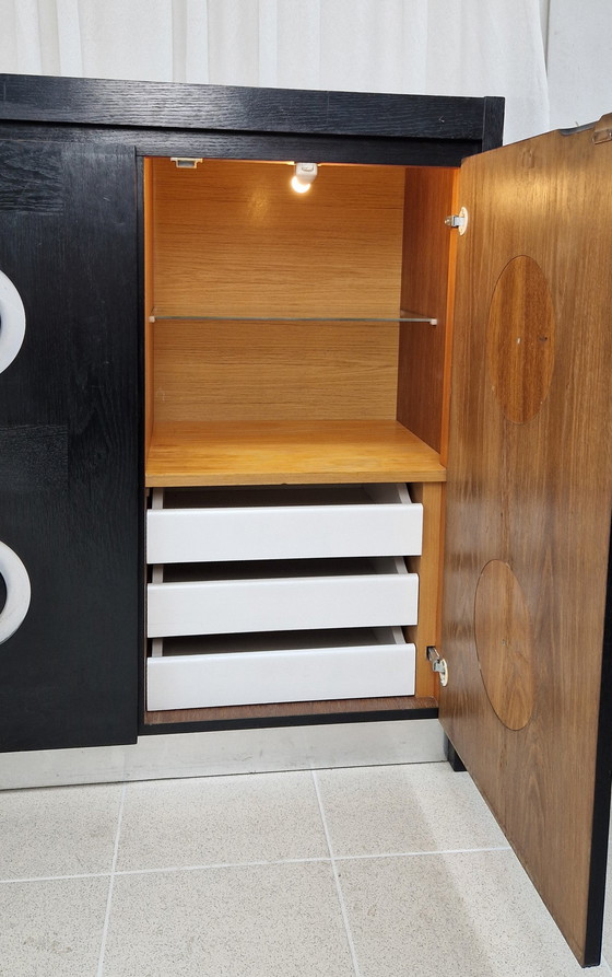 Image 1 of Brutalistischer Barschrank im De Coene-Stil