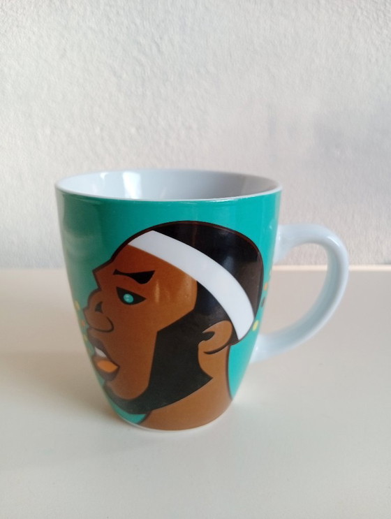 Image 1 of RITZENHOFF My Darling Basketball Becher limited Edition Designer Pietro Chiera Hommage an den NBA Sportler Lebron James