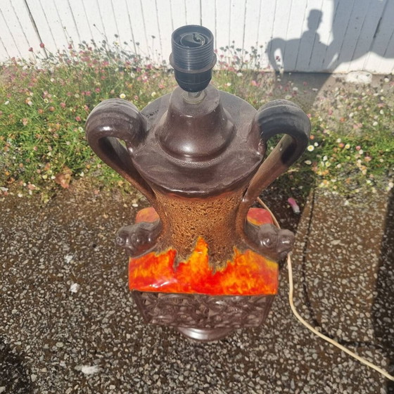 Image 1 of Floor lamp , Sheep brass lampshade