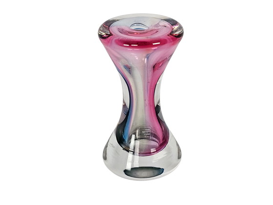 Image 1 of Royal Leerdam - Jan den Ouden - serica - 'the hourglass' - 1990's