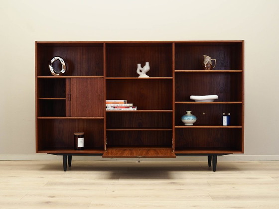 Image 1 of Teak bookcase, Danish design, 1970s, production: Kjeld Bundgard