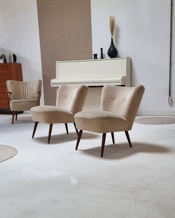 Image 1 of Mid Century cocktailstoelen