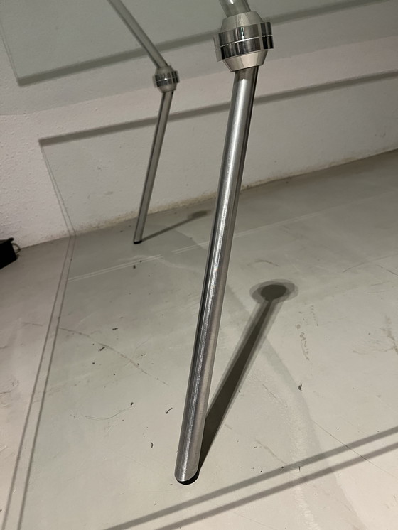 Image 1 of Glazen salontafel design Henk Vos