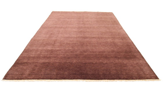 Image 1 of Tapis moderne Gabbeh Loom Unicolore noué à la main 297 X 247 cm Nouveau tapis