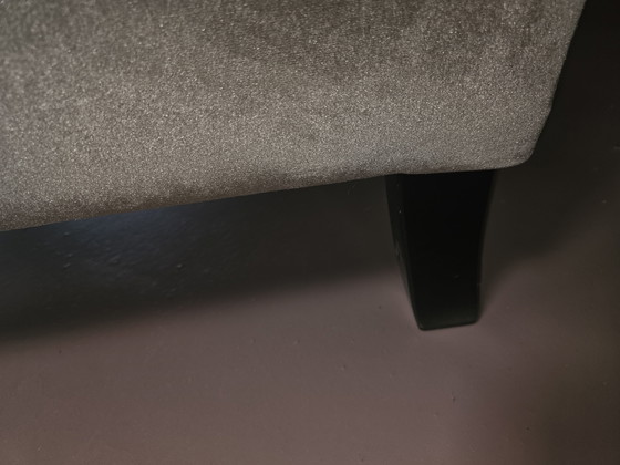 Image 1 of Bella Armchair NEW!! Taupe velvet - solid beech frame