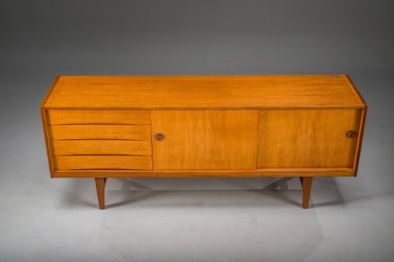 Image 1 of Ulvö dressoir van teakhout, ontworpen door Erik Wörtz voor Ikea, 1964.