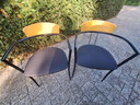 4 design stoelen Effazeta Italië