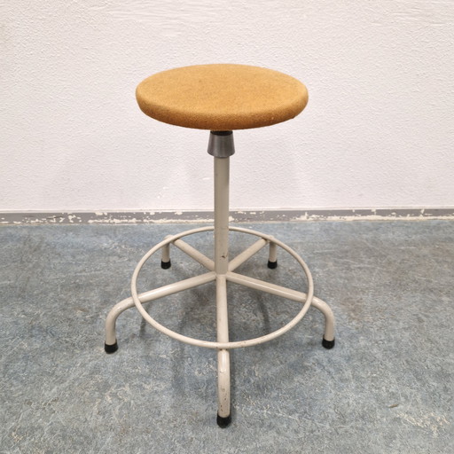 Tabouret de travail vintage Tabouret d'architecte pivotant