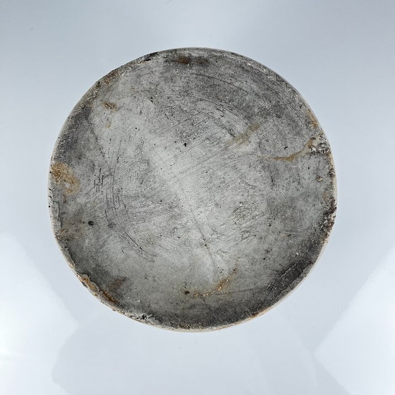 Antigua olla de confit de gres, color gris, 1900 – Macetas, Cerámica (photo 11 of 11)