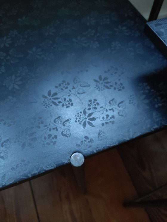 Image 1 of Capo d'opera Mini Set de table d'appoint, Lava-Tattoo, Alessio Bassan 2015, noir