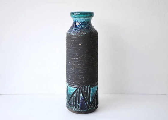 Image 1 of Vases en céramique scandinave moderne du milieu du siècle, de Tilgmans, Suède, lot de 2