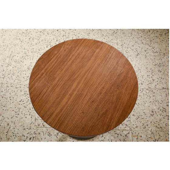 Tavolino da caffè rotondo italiano anni '60 – Tavolini da caffè, Metallo, Mid Century Modern (photo 2 of 6)
