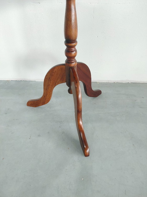 Image 1 of Vintage/antique (mahogany) wooden side table plant table coffee table