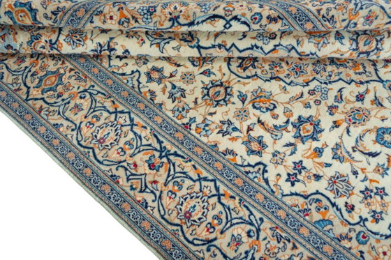 Image 1 of Hand-knotted Kashan cork oriental rug - 294 x 196 cm