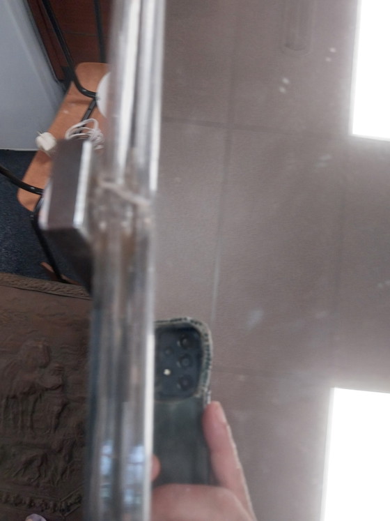 Image 1 of 1 x mirror transparent plastic 1970's France 