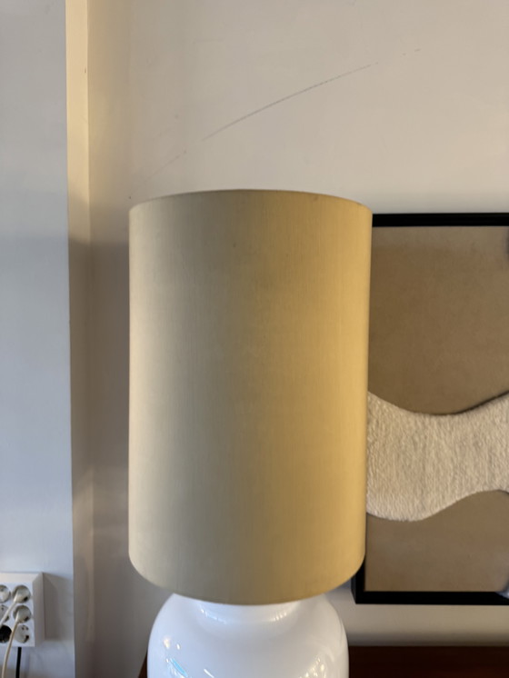 Image 1 of Glashütte Limburg Modello A783 – Lampada da tavolo in vetro opalino XL