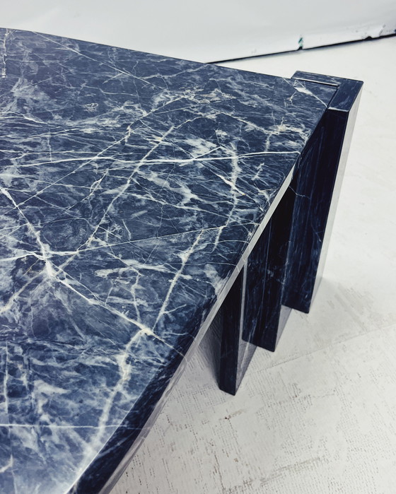 Image 1 of Teardrop Coffee Table in Solid Marble