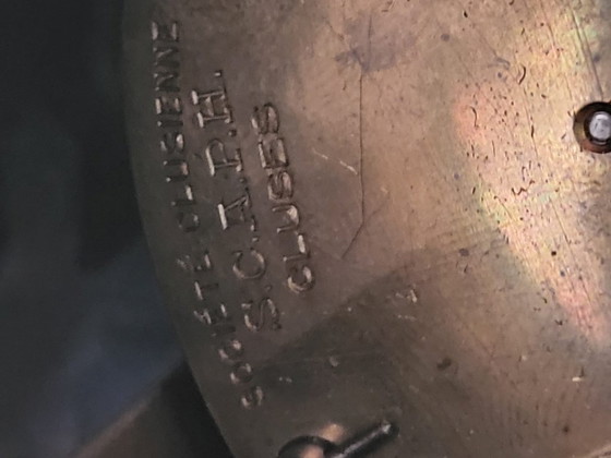 Image 1 of Juego de relojes franceses antiguos de 3 piezas (aprox. 1890-1910) – Signé Guillemin