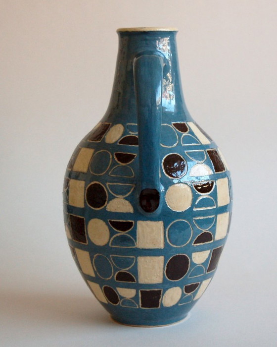 Image 1 of Pichet unique en céramique MCM de Clausen Keramik, Brême 1955