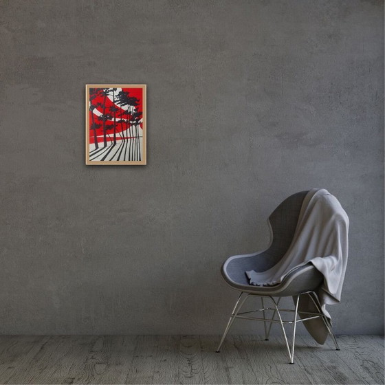 Image 1 of Gouache et Encre de Chine sur papier naturel Format 30x40cm. 