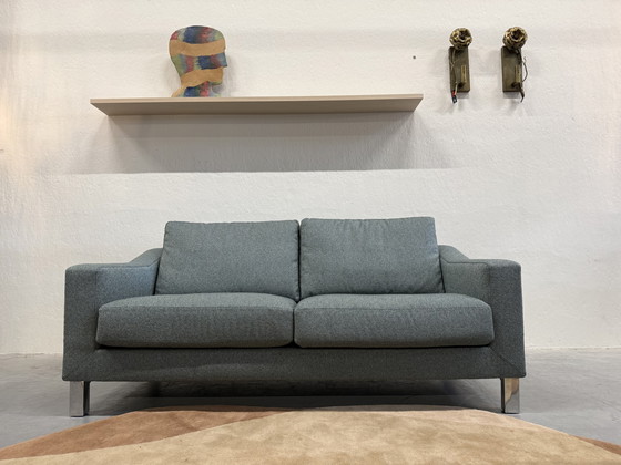 Image 1 of Leolux Antonia Bank 2,5 Zits Blauw stof 