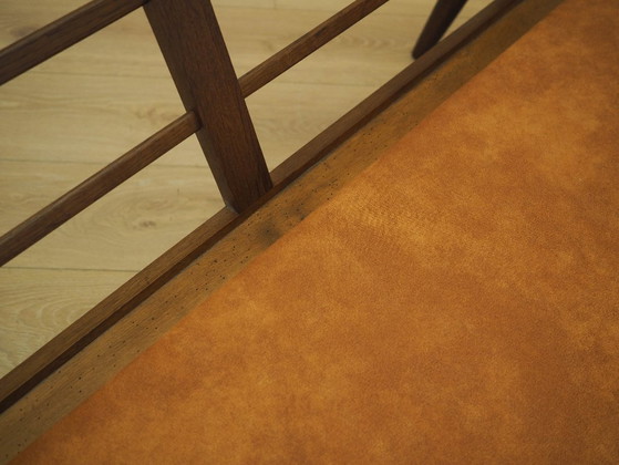 Divano danese a due posti in rovere massello oliato, con rivestimento in pelle naturale, risalente agli (photo 19 of 20)