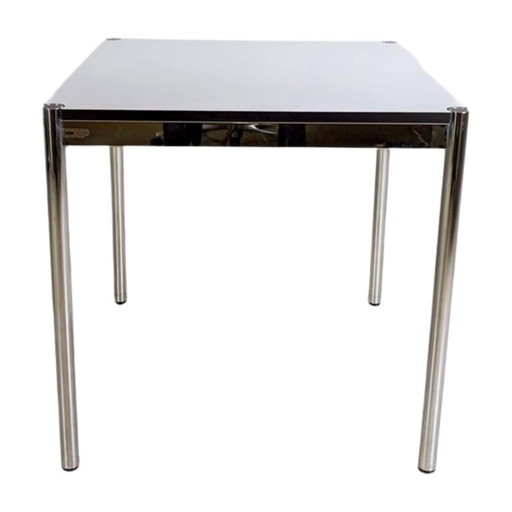 2x Original USM Haller desk square table small white