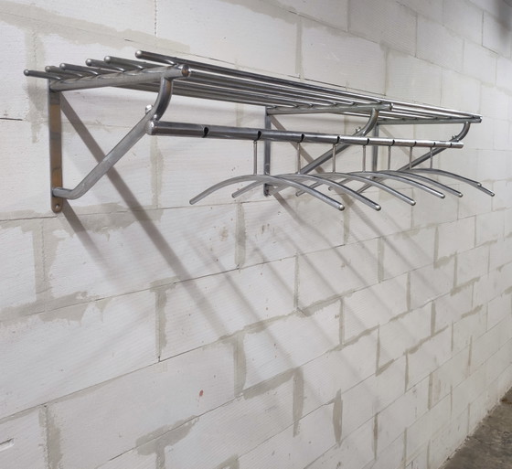 Image 1 of Porte-manteau style Bauhaus Gispen des années 1930, 176 cm