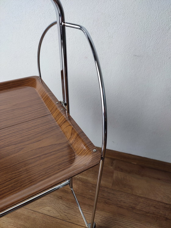 Image 1 of Carrito de servicio Carrito de servicio plegable '70 Gerlinol Dinett