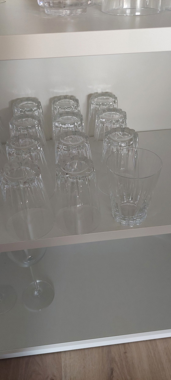 Image 1 of Vintage crystal glass dinnerware