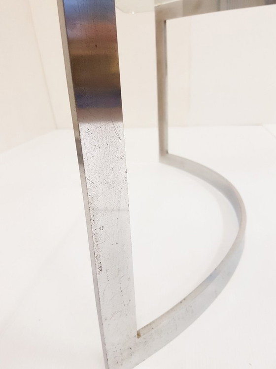 Image 1 of HENRY NEUMAN : TABLE BASSE CARREE EDITION PACE COLLECTION 1970 VINTAGE 70'S