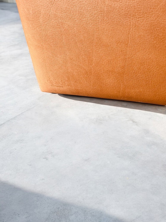 Image 1 of De Sede Leather Sofa Circa 1980