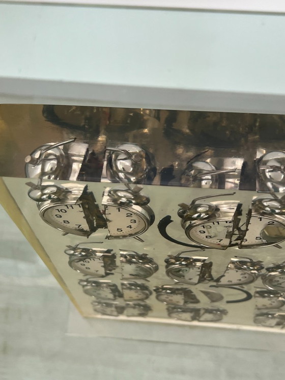 Image 1 of Fenandez ARMAN - Sculpture, Untitled (Alarm Clocks) - 43 cm - Resin - 2000