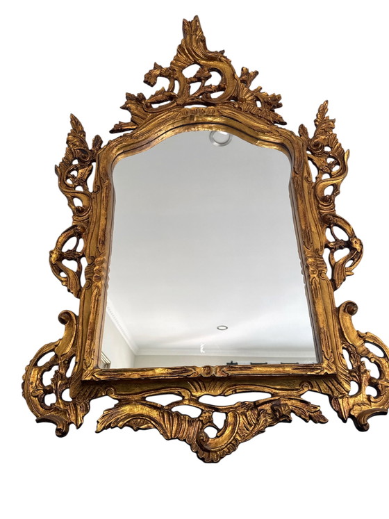 Image 1 of Due specchi Versailles in legno dorato